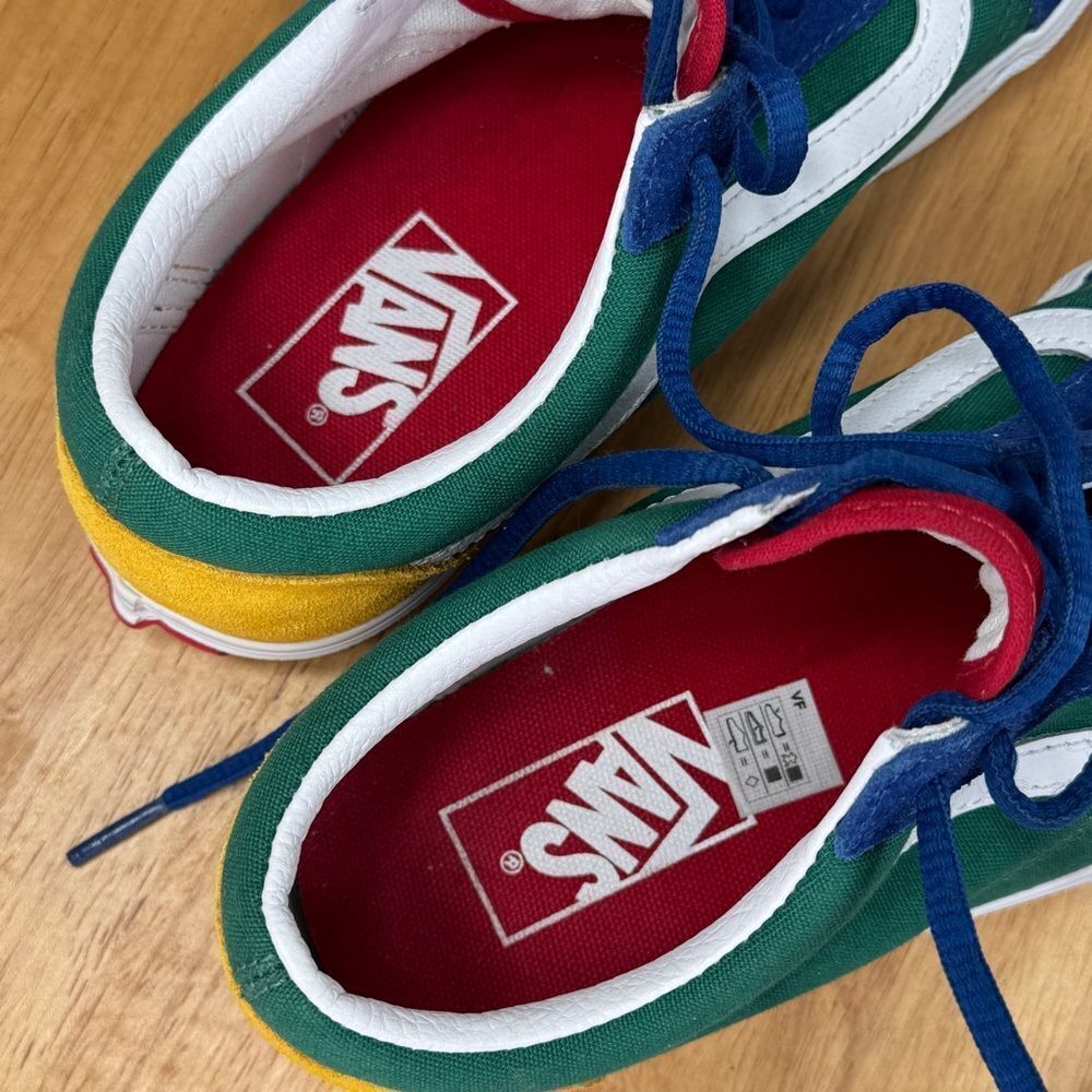 Vans Old Skool Yacht Club Colorblock Canvas Suede Sneakers 6 Men 7.5 Women - Picture 11 of 11